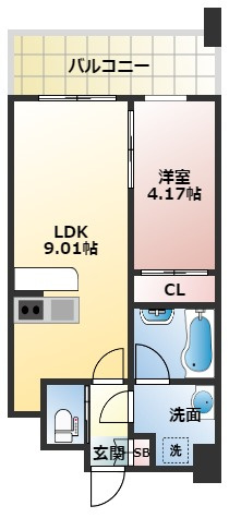 プレジオ緑地公園の間取り