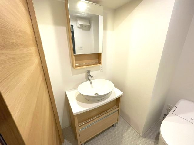 Uresidence Temmabashiの独立洗面台