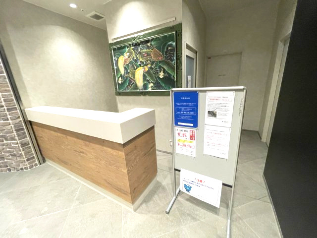 Uresidence Temmabashiのエントランス