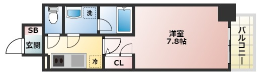 アーバネックス大阪城WESTの間取り