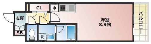 アーバネックス大阪城WESTの間取り
