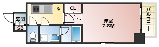 アーバネックス大阪城WESTの間取り