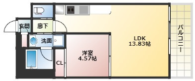 プレジオ今福鶴見の間取り