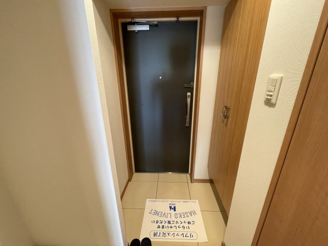 パークフラッツ江坂の玄関