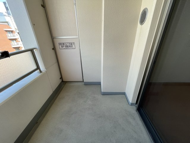 パークフラッツ江坂のバルコニー