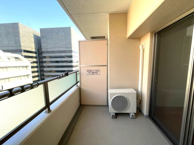 パークフラッツ江坂のバルコニー