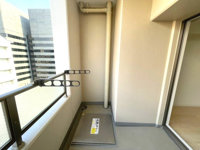 パークフラッツ江坂のバルコニー