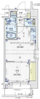 【間取り】 | アクアプレイス京都三条朱雀 | この物件を当社でご契約いただくと仲介手数料0円でお得です！内覧をご希望の方は、どうぞお気兼ねなくお申し付けください！
