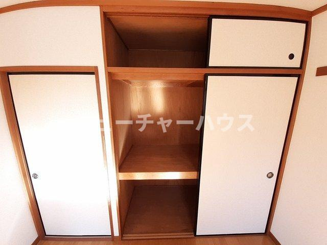 ハイツ惣野代Ａの収納|大きなスペースがあり、収納には困りません