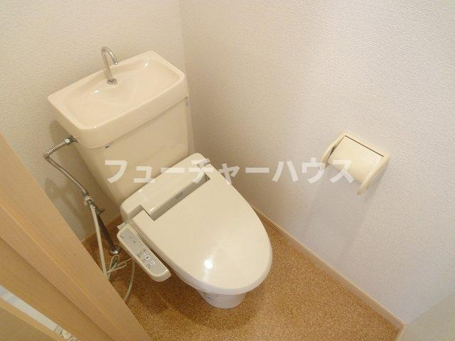 ニューシティ木村のトイレ|ゆったりとした空間のトイレです
