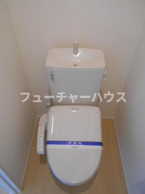 ラ・フォンテーヌ　Aのトイレ|シンプルで使いやすいトイレです