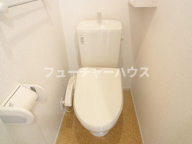 ル・シエソワ　Ｂのトイレ|シンプルで使いやすいトイレです