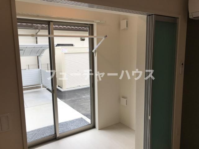 サクシード鹿島谷Ｂのバルコニー|インナーテラス