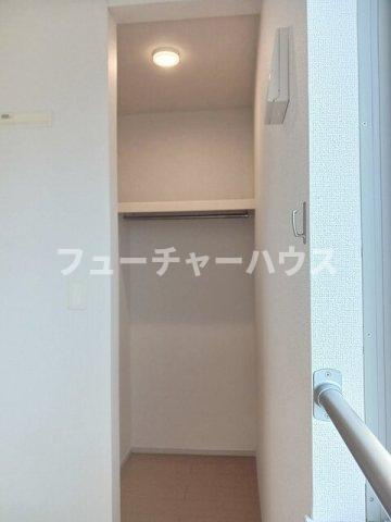 ヴィラ殿山の収納|大きなスペースがあり、収納には困りません