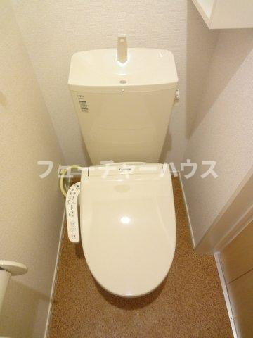 グラースＡのトイレ|清潔感のあるトイレです