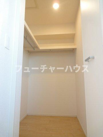 グラースＡの収納|たっぷりとした収納スペースです