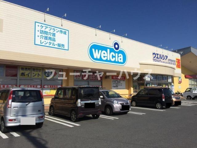 リッチハーベストの周辺|ウエルシア薬局水戸百合が丘店まで1,115ｍ