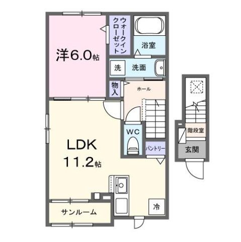 フランアンジュの間取り