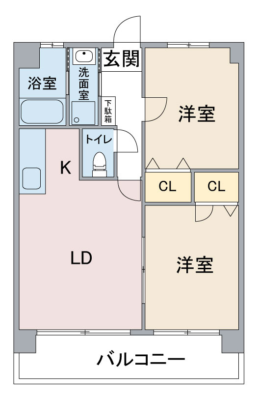 アーデルコート岩崎台の間取り