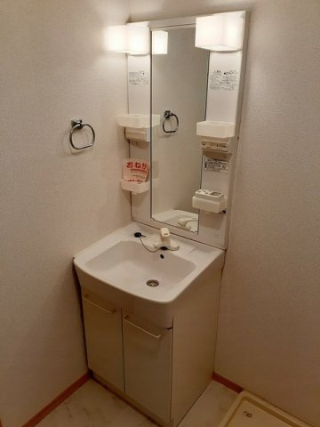 コーポサカイⅢの洗面所