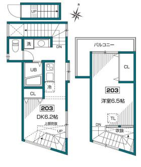 【間取り】 | グランエッグス明大前サウス