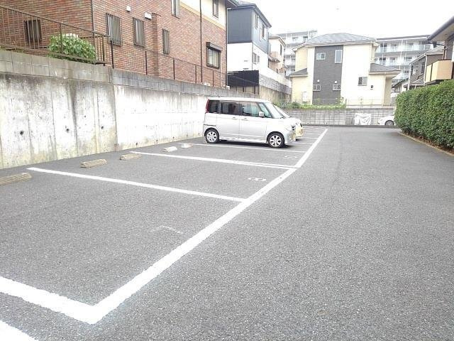 グリーンフィールズ薬円台１の駐車場