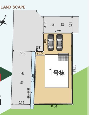 丸亀市津森町第３の間取り