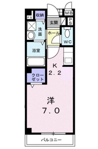 サニーメゾン１の間取り