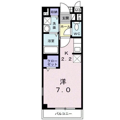 はみんぐ　みはらの間取り
