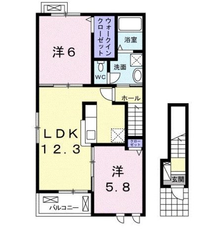 エンブレイスⅢの間取り