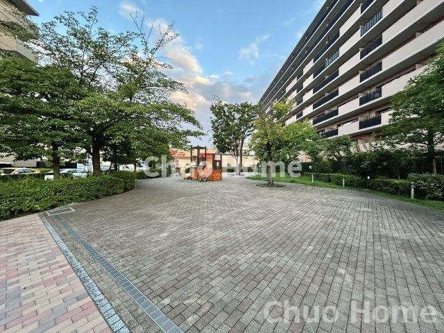 コスモステージ荒川遊園サウスリッジの中庭|敷地内公園