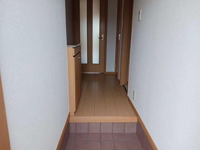 ミューセブンの玄関