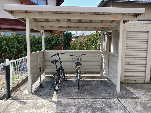 ミューセブンの駐車場