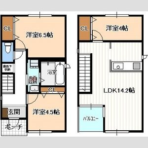 【間取り】 | 市場木町295KODATEXⅠ-B