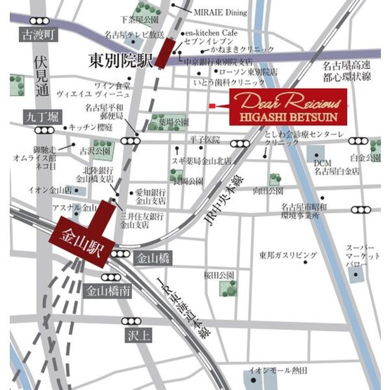【地図】 | ディアレイシャス東別院