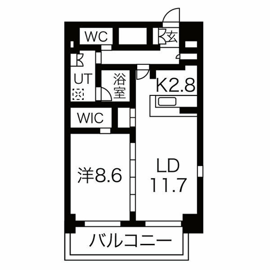 【間取り】 | PURE RESIDENCE 名駅南