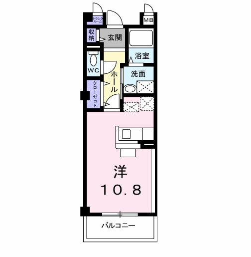 セレーノ・Ｂの間取り