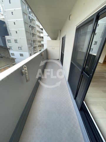 レジディア西天満のバルコニー|レジディア西天満　バルコニー