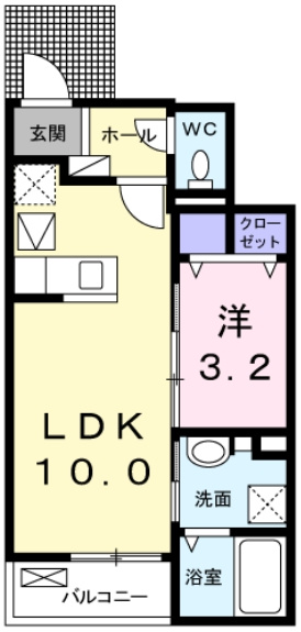 ソレアードの間取り
