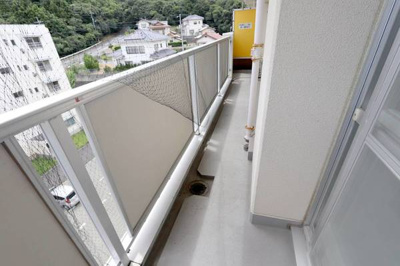 【バルコニー】 | ビレッジハウス大田2号棟 | ビレッジハウスの同一物件・同一タイプの間取りの写真です