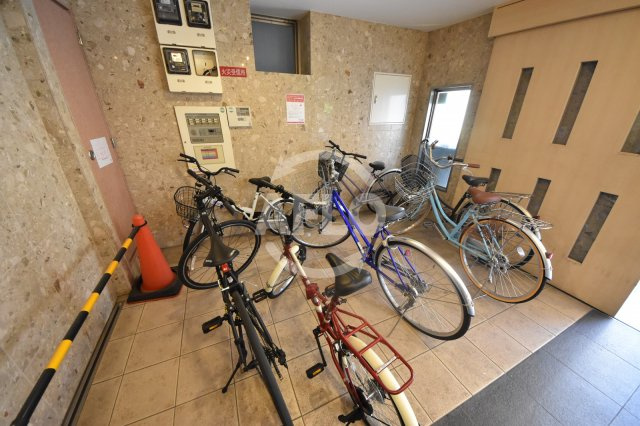 オーキッドコート天神橋のその他共用部分|オーキッドコート天神橋　駐輪場
