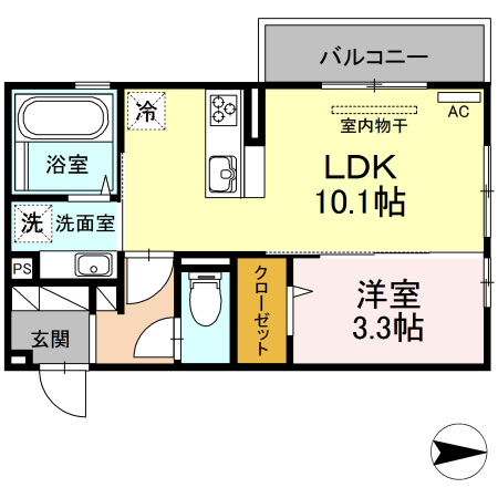 コンフォールの間取り