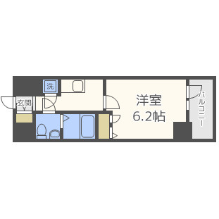 エスリード天神橋筋六丁目の間取り|エスリード天神橋筋六丁目　開放感のある間取り