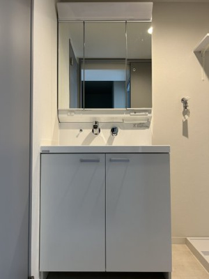 【独立洗面台】 | エメラルドマンション府中南 | 洗面台新設