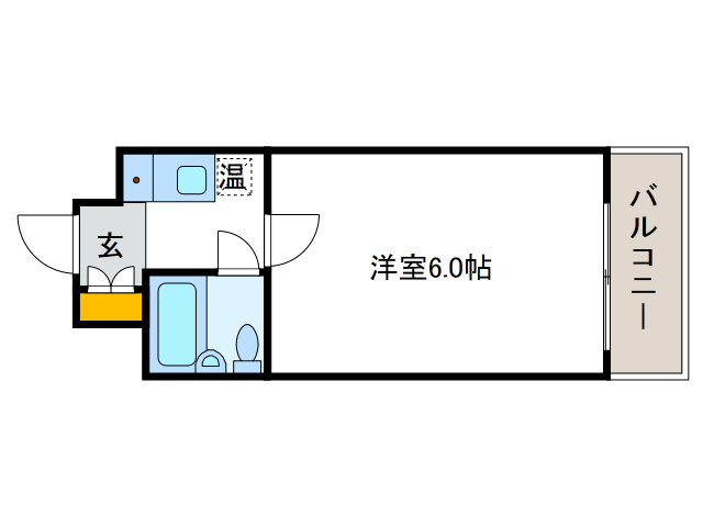 サンパレス大正の間取り