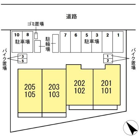 【区画図】