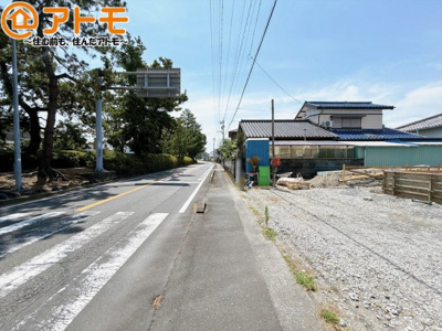 【前面道路含む現地写真】 | 焼津市田尻北第6　新築戸建　全1棟