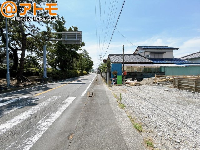 【前面道路含む現地写真】 | 焼津市田尻北第6　新築戸建　全1棟
