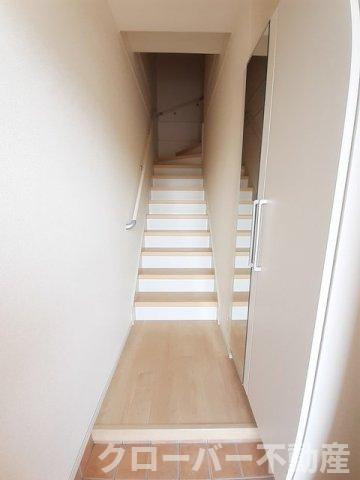 エスポワールＢの玄関