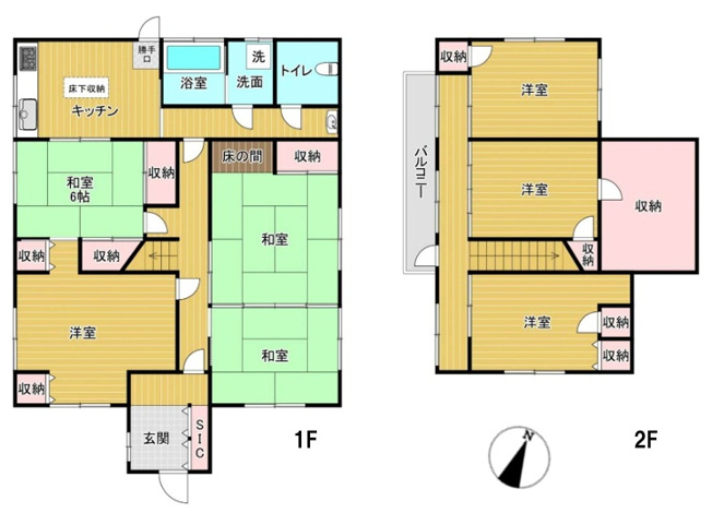 【間取り】 | 土地186坪　前橋市堀之下町中古